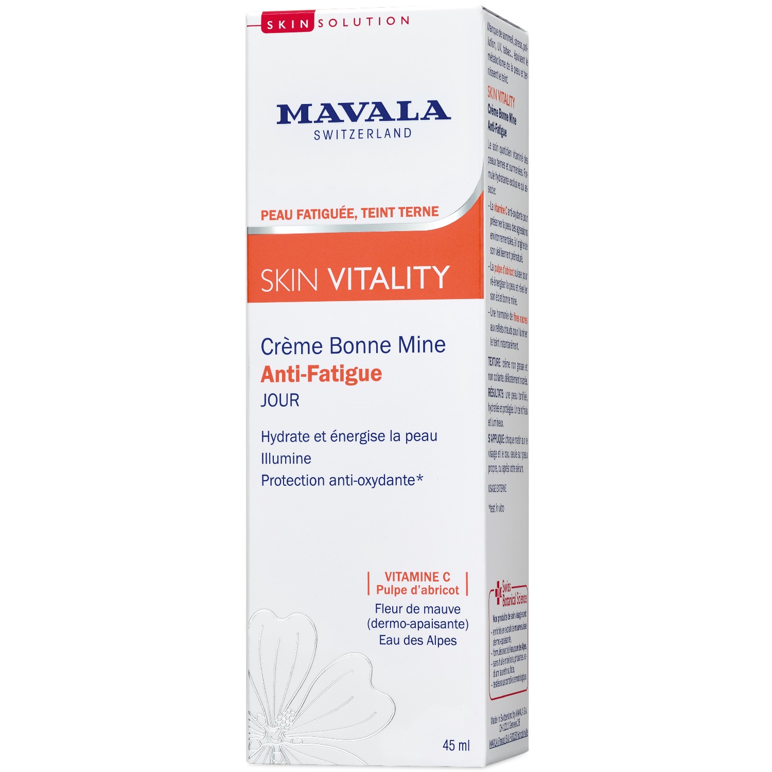 Mavala SKIN VITALITY Crème Bonne Mine Anti-Fatigue