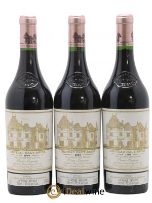Château Haut Brion 1er Grand Cru Classé  2000 - Lot de 3 Bouteilles