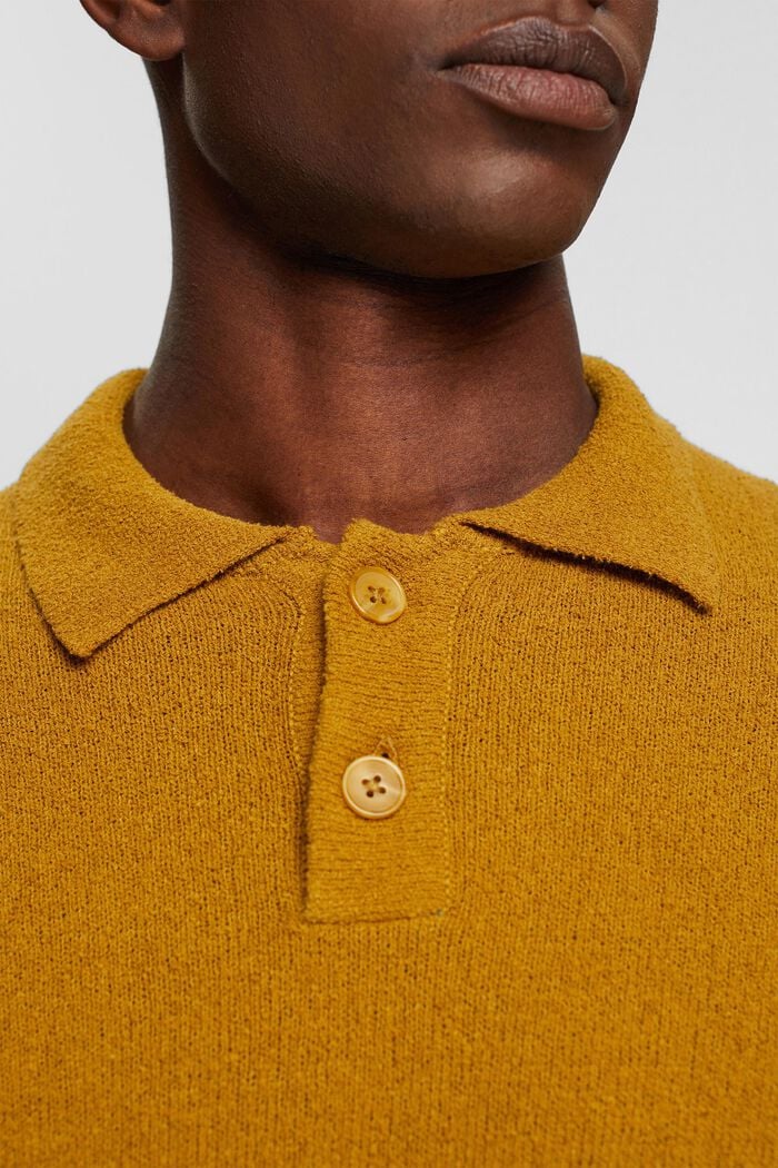 Pullover mit Polokragen