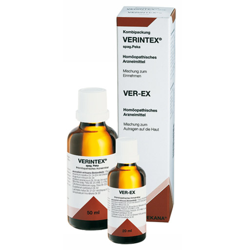 VERINTEX spag.Peka innerlich/Verrex äußerlich  1 P  Kombipackung