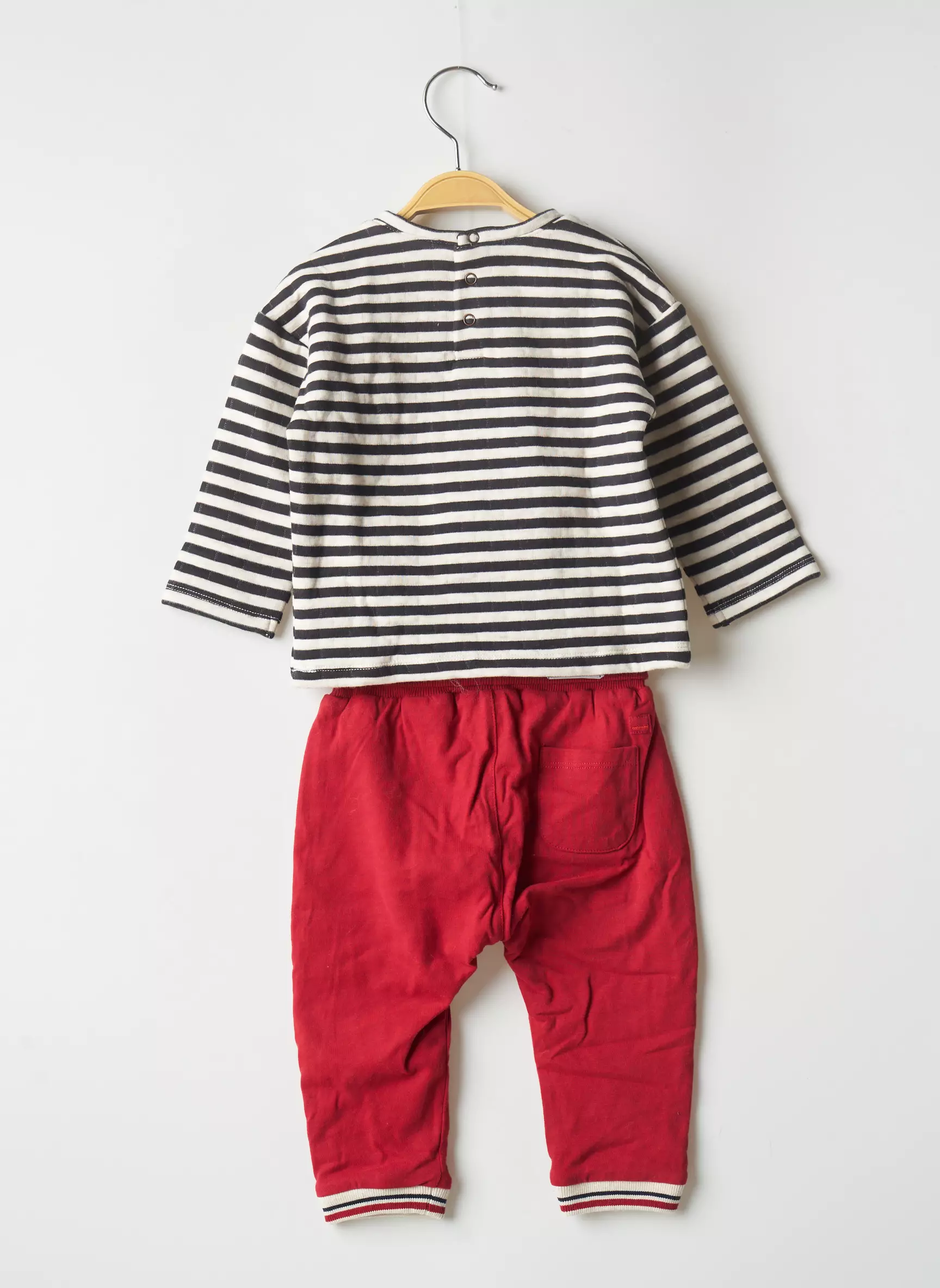 Catimini Ensembles Pantalon Garcon couleur rouge