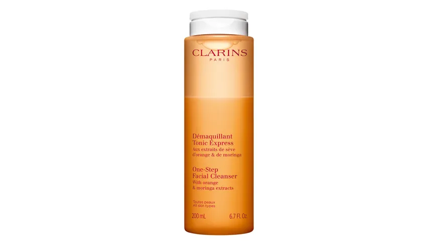CLARINS Démaquillant Tonic Express-Reinigungsemulsion für jeden Hauttyp 200 ml