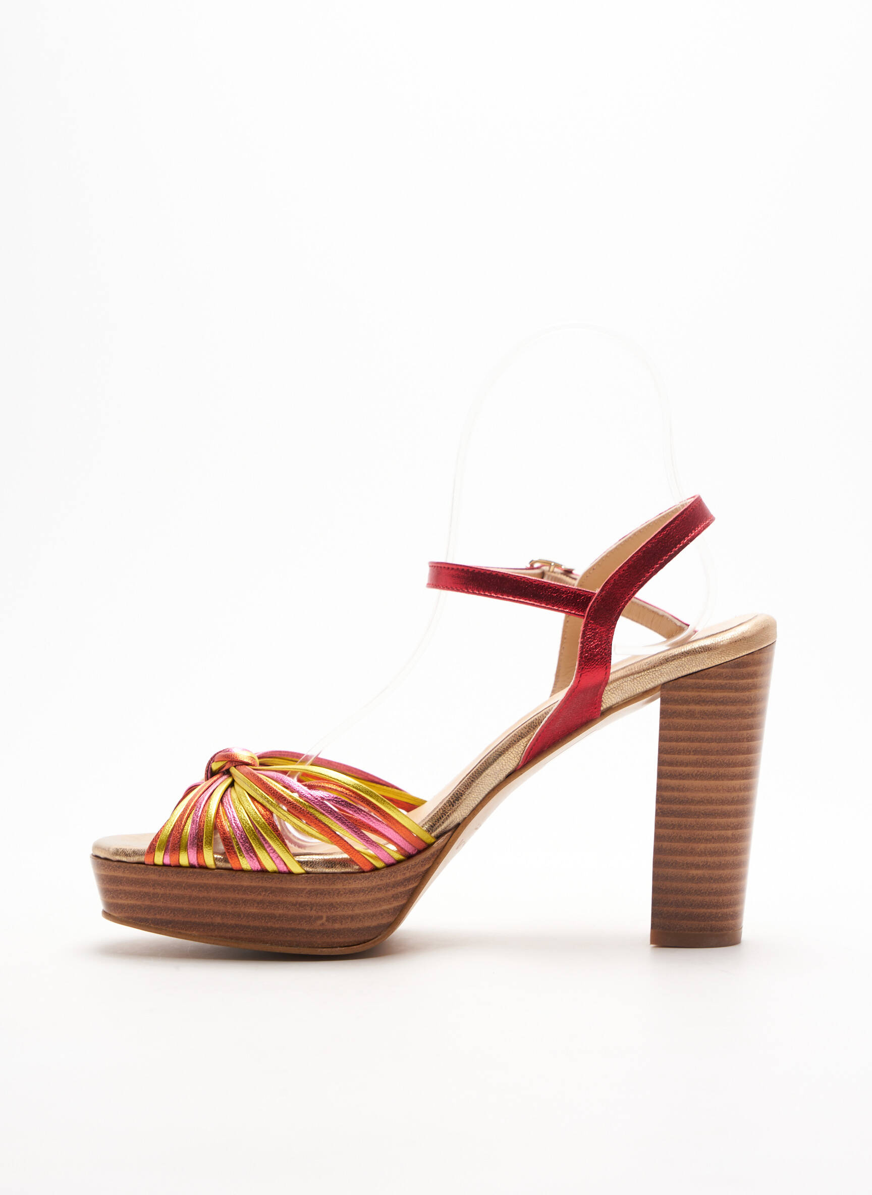 Creatis Sandales Nu Pieds Femme couleur rouge