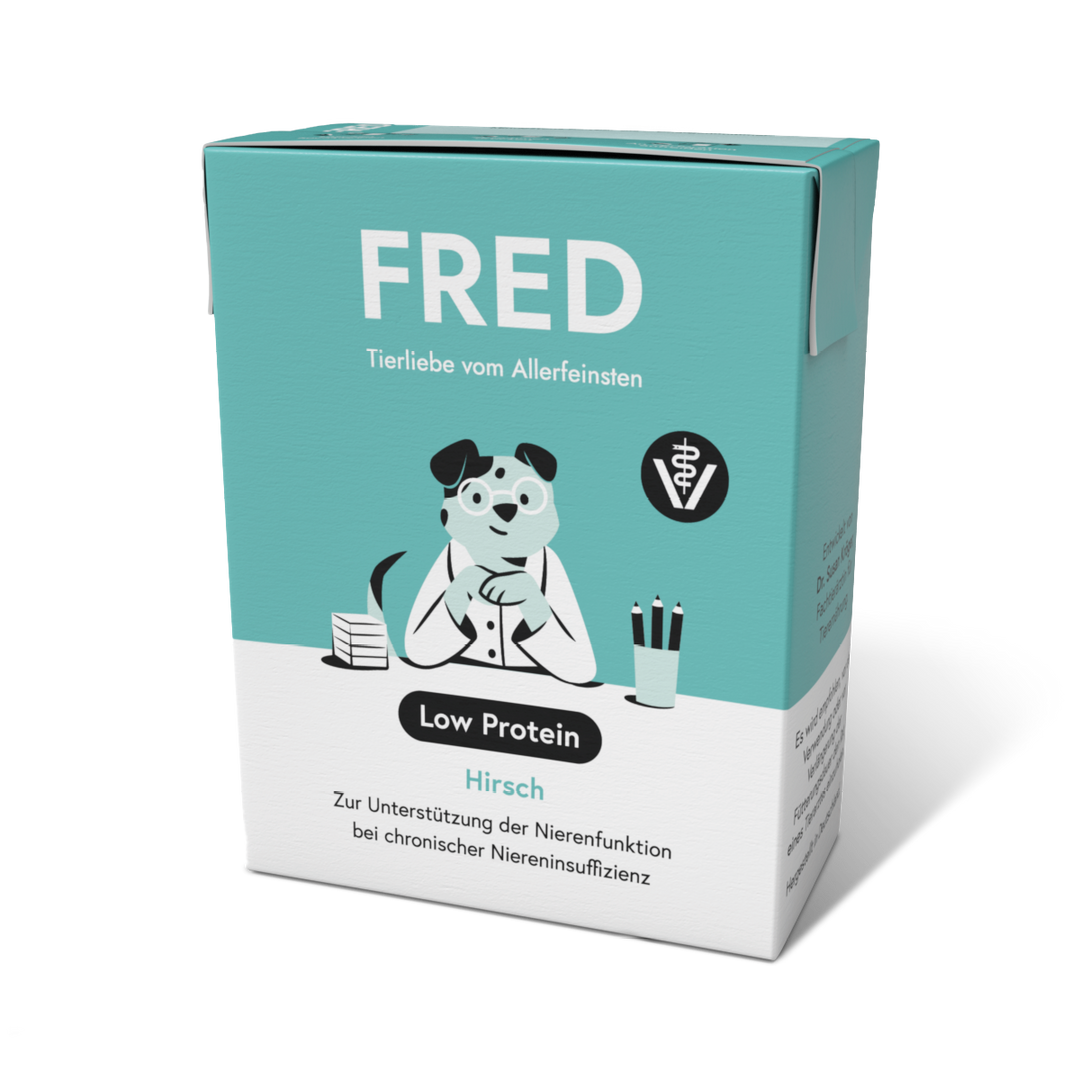 Fred & Felia Hundenassfutter Fred & Felia FRED VET Low Protein 10x390g