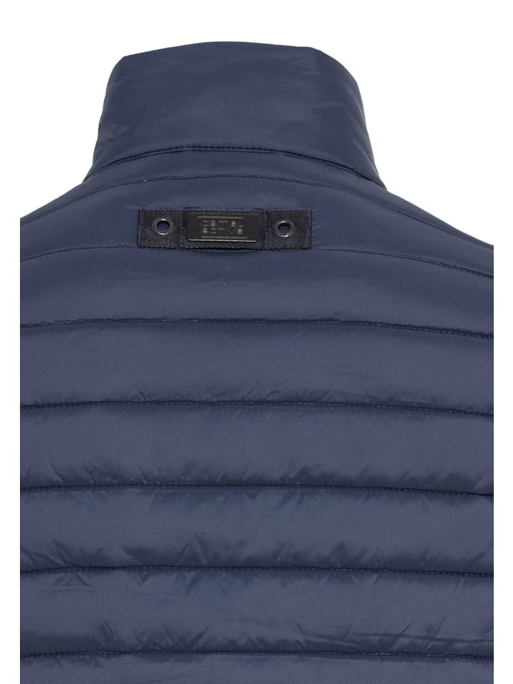 Camel Active Steppweste aus recyceltem Polyester in Dunkelblau günstig kaufen