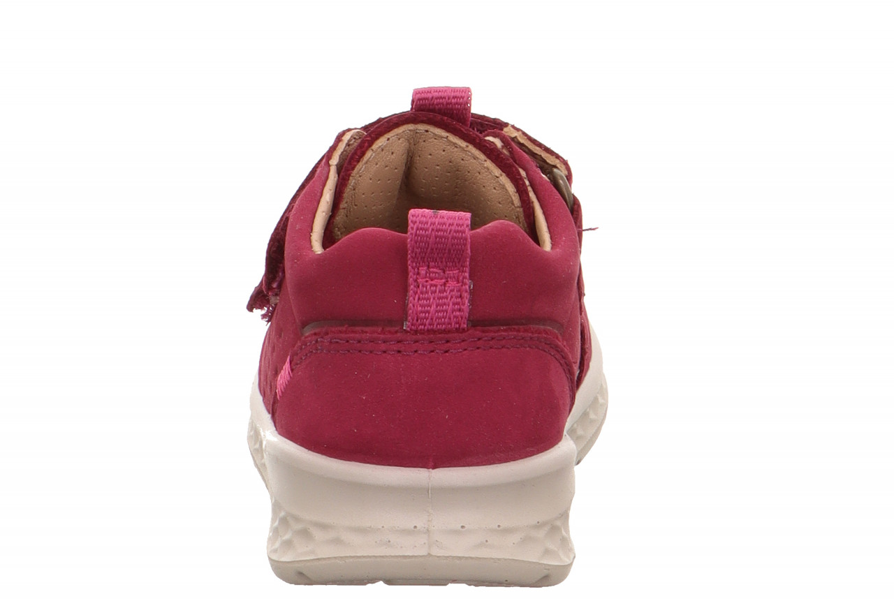 BREEZE - Rot/Rosa Sneaker low mit Klettverschluss