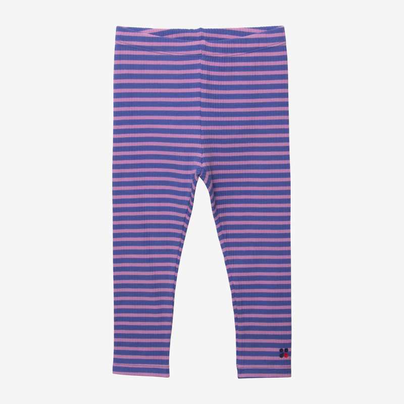 Leggings bébé fille violet rayé Catimini