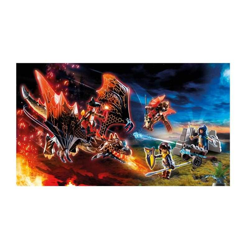 70904 Chevaliers Novelmore avec Dragon de Burn Playmobil