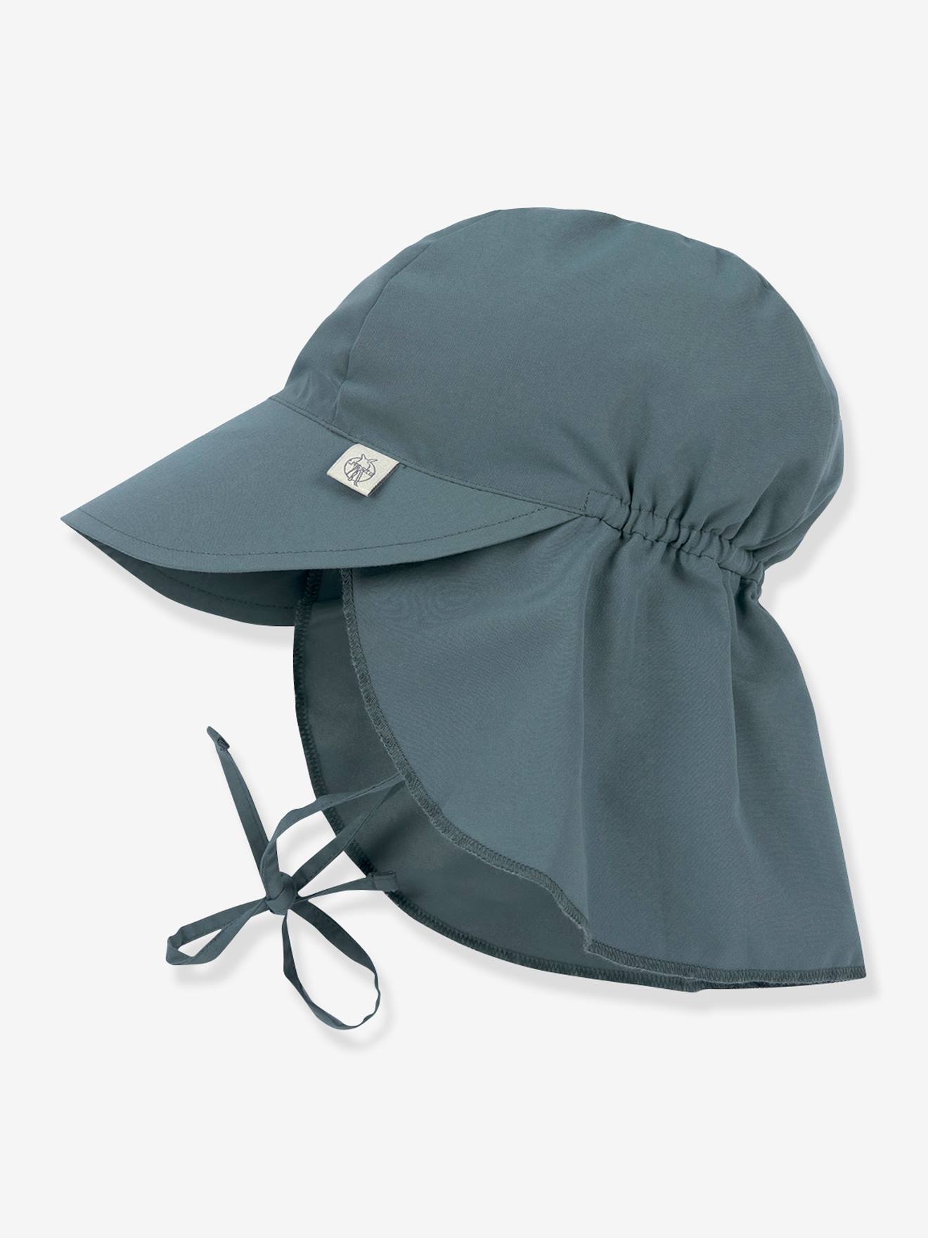 Casquette protège nuque enfants LÄSSIG bleu imprimé