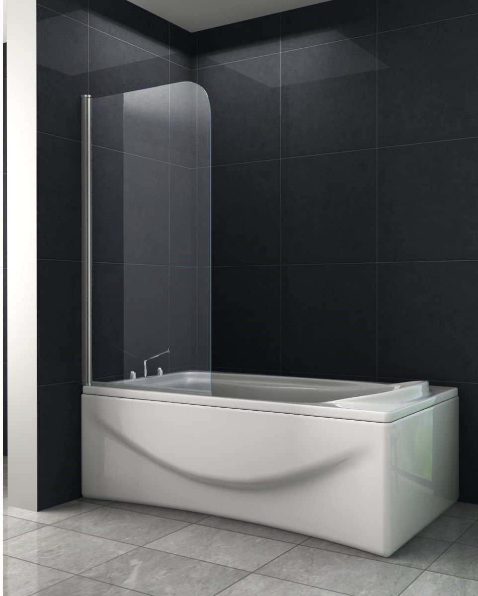 Home Systeme Badewannenaufsatz Duschwand Duschtrennwand Duschkabine Duschabtrennung Dusche Pendeltür