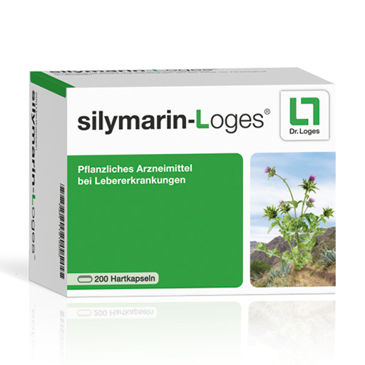 SILYMARIN-Loges Hartkapseln  200 St  Hartkapseln
