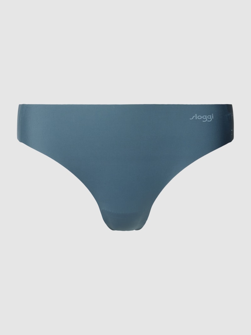 String mit Label-Detail Modell 'Zero Feel' in dunkelblau