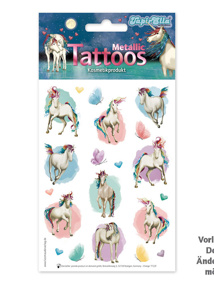 Lutz Mauder Temporäre Tattoos 