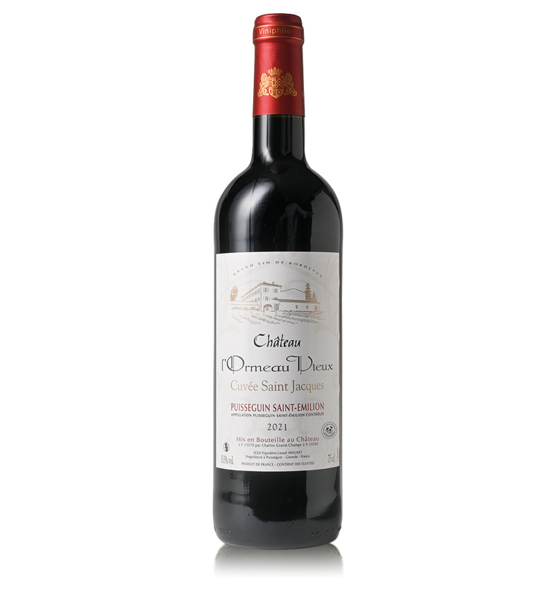 Puisseguin Saint EmilionChâteau L’Ormeau Vieux - Cuvée Saint Jacques