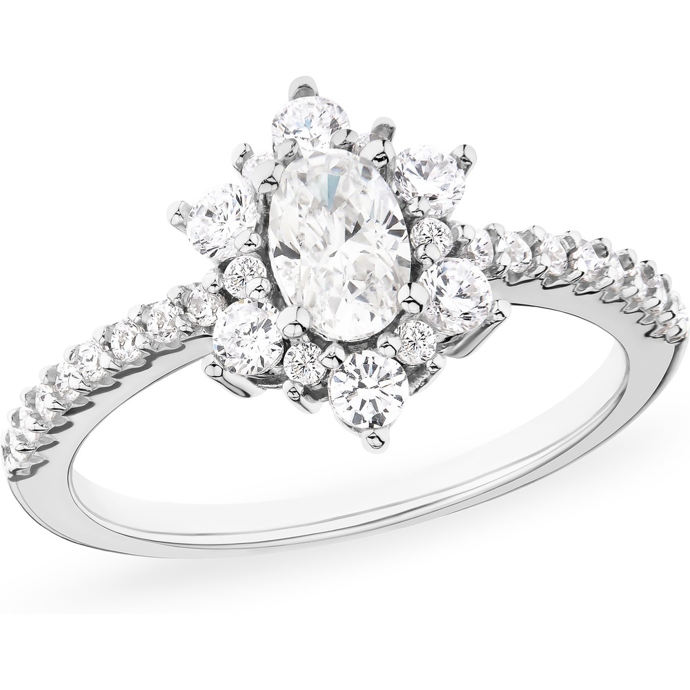 FAVS Bague pour femme 925 Argent argent Bague