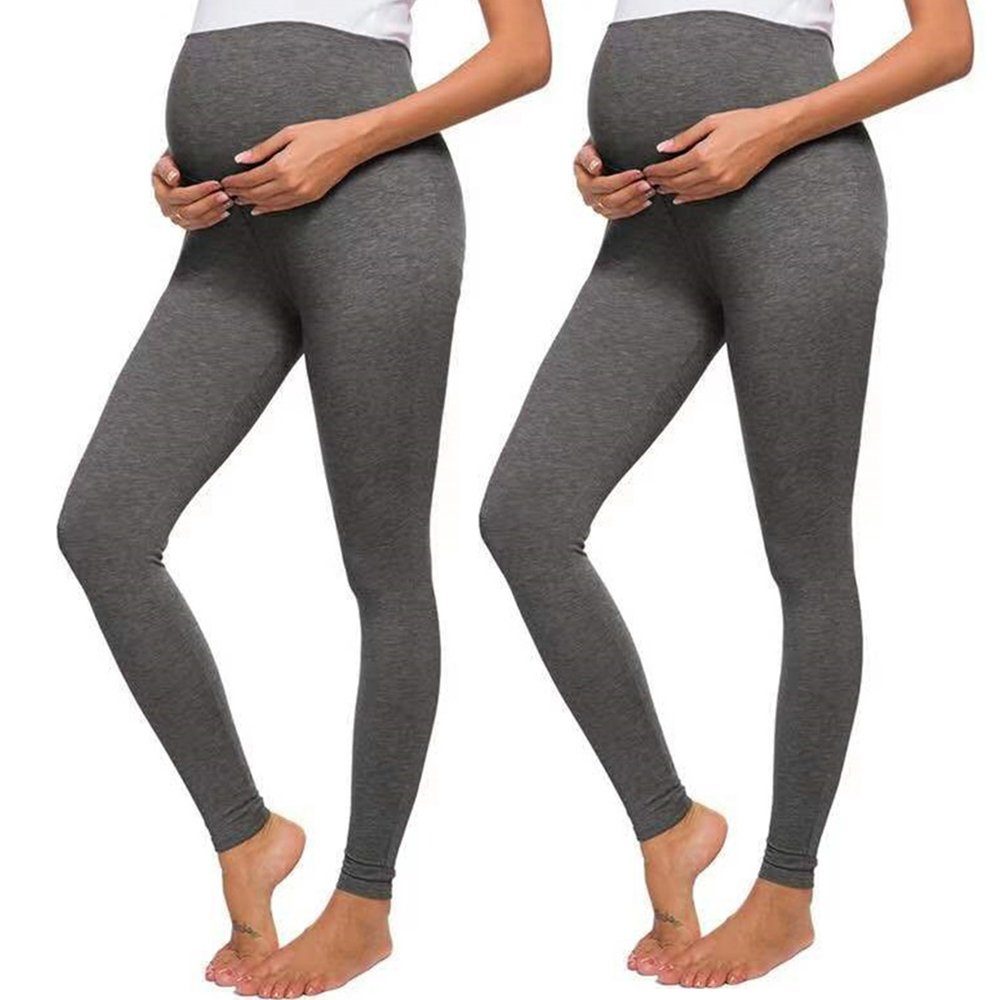 Einemgeld Umstandsleggings Gute Qualität Umstandsleggings, Überbauchunterstützung für Schwangere