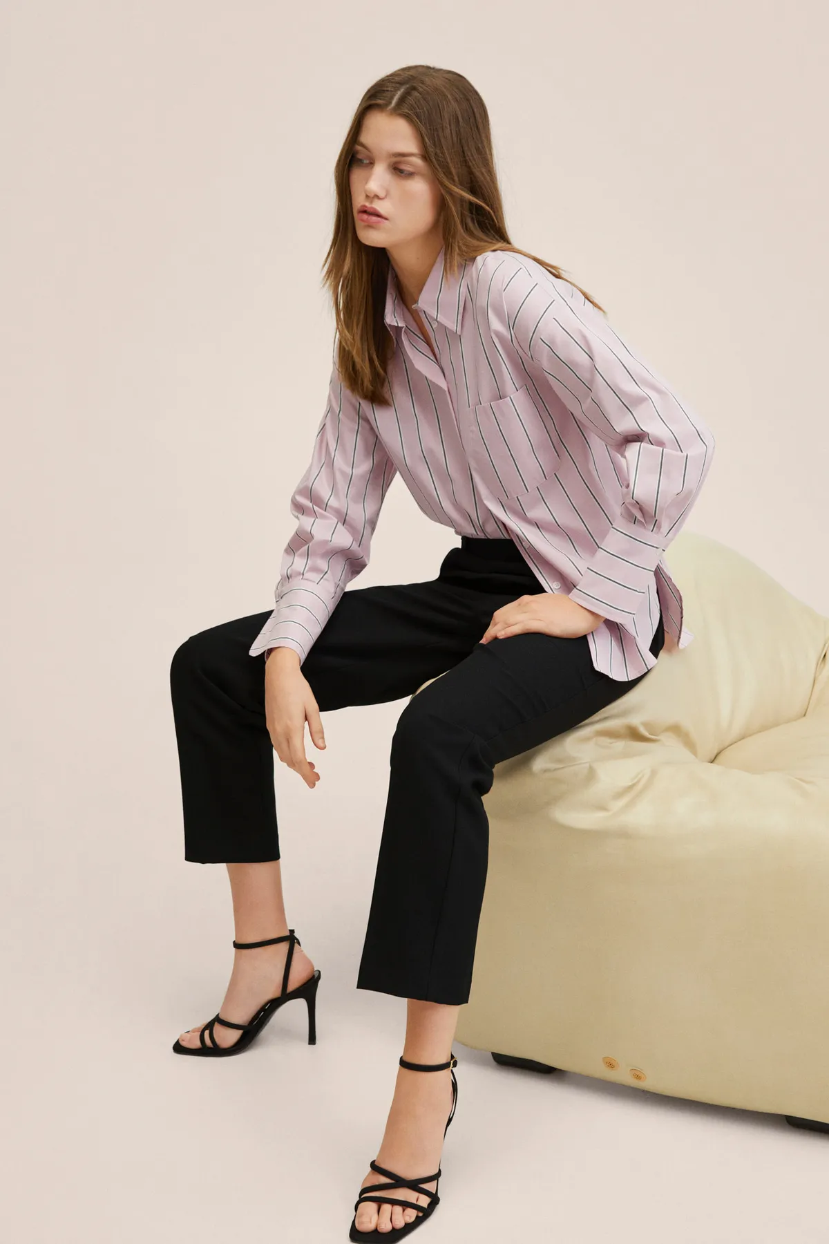 MANGO  27034760 Frau / Mädchen Schwarz