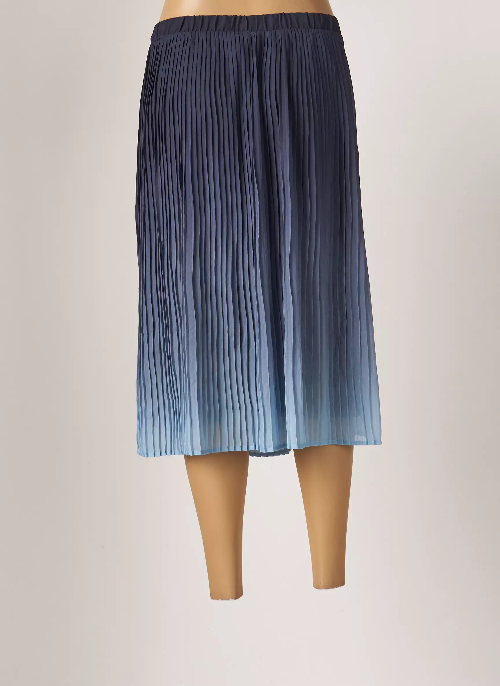Vero Moda Jupes Mi Longues Femme couleur bleu