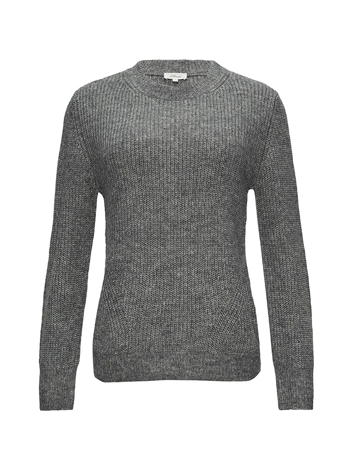 comma Pullover in Anthrazit günstig kaufen