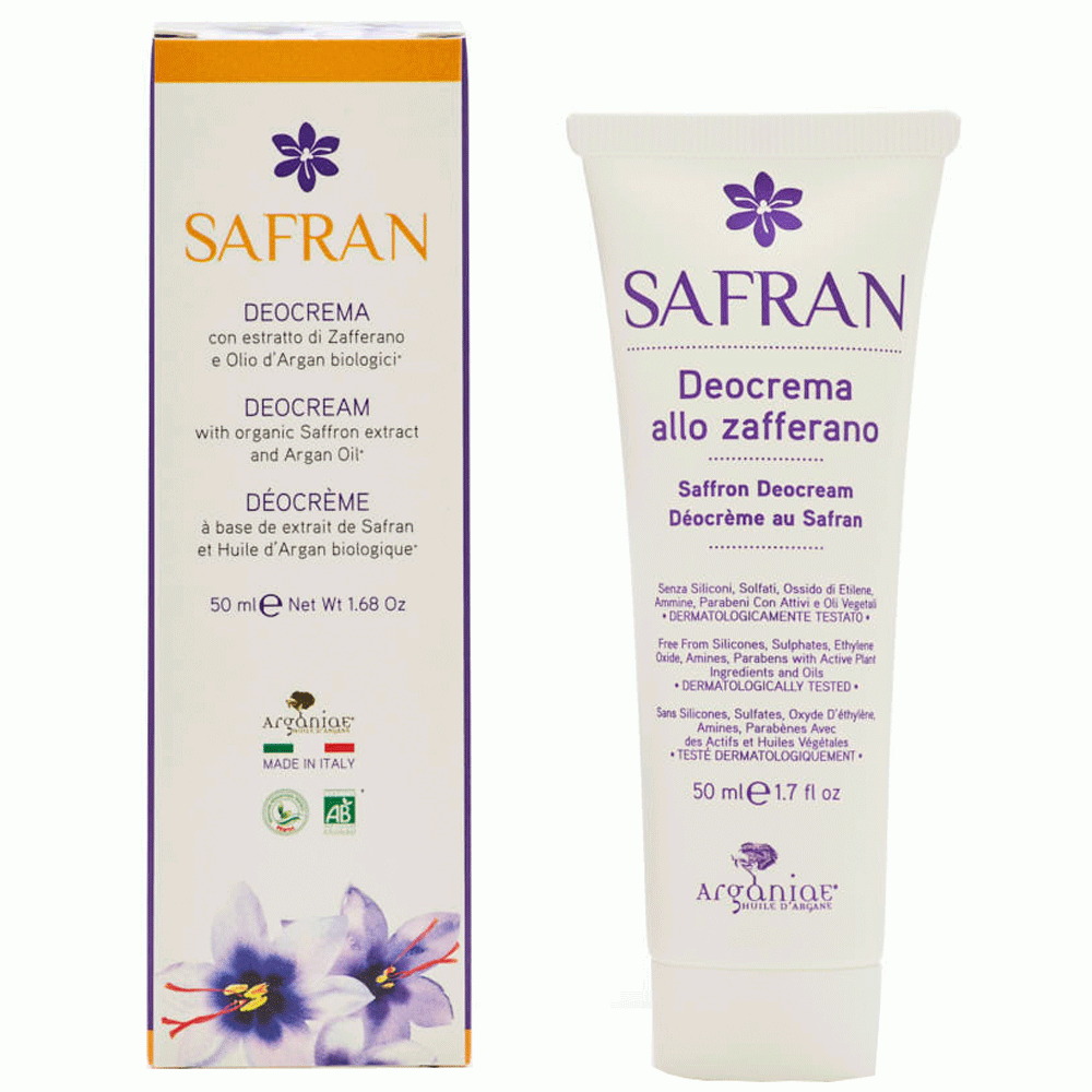 Arganiae Deocreme mit biologischem Safranextrakt und Arganöl 50 ml