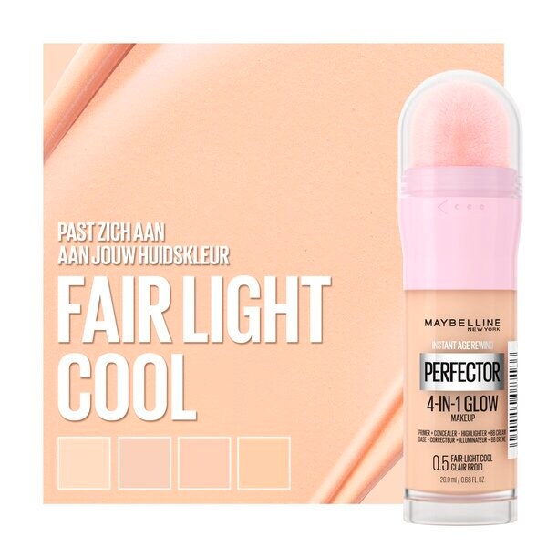Maybelline New York Instant Perfector 4-in-1 Glow 0.5 Fair Light Cool korrektor 20ml