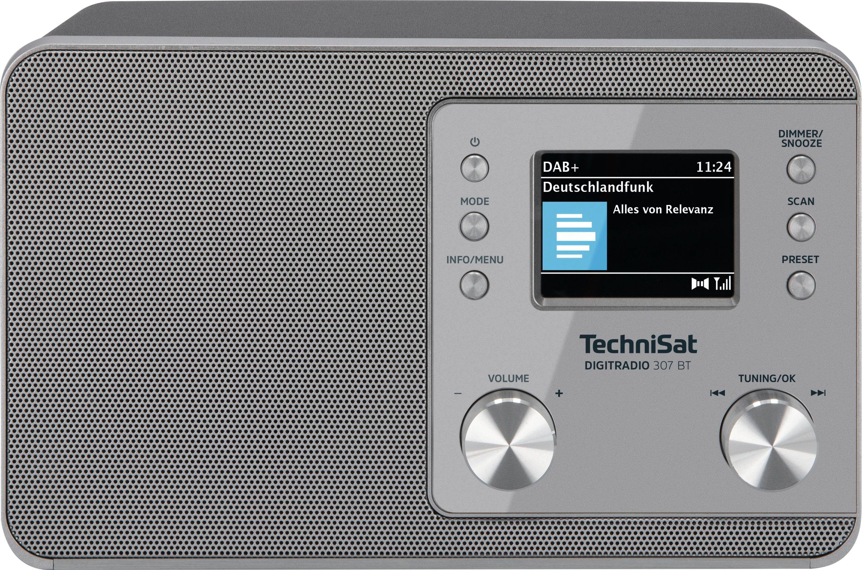 TechniSat DIGITRADIO 307 BT Radio (Digitalradio (DAB), UKW mit RDS, 5 W)