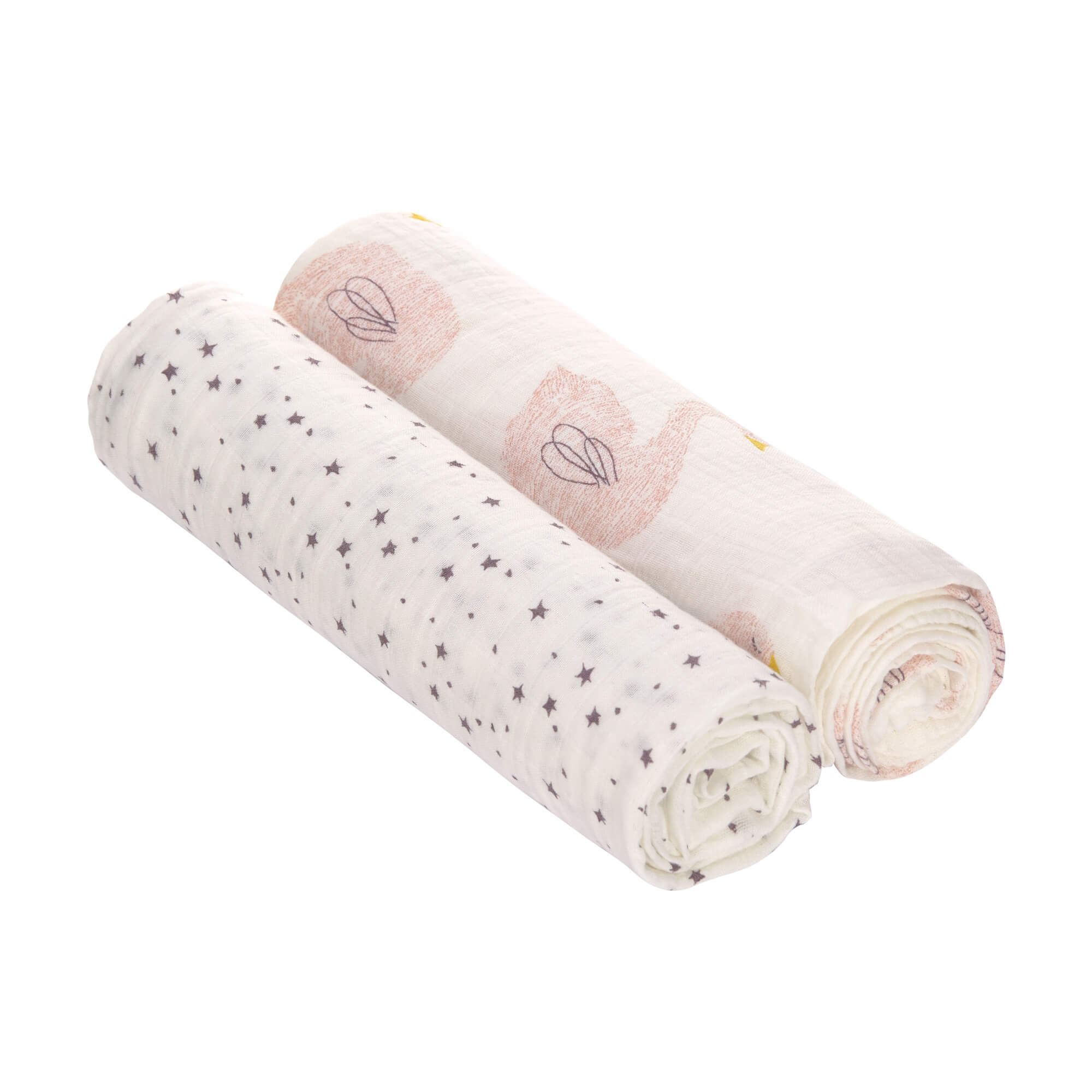Mulltücher (2 Stk) - Heavenly Soft Swaddle XL, Little Water Swan