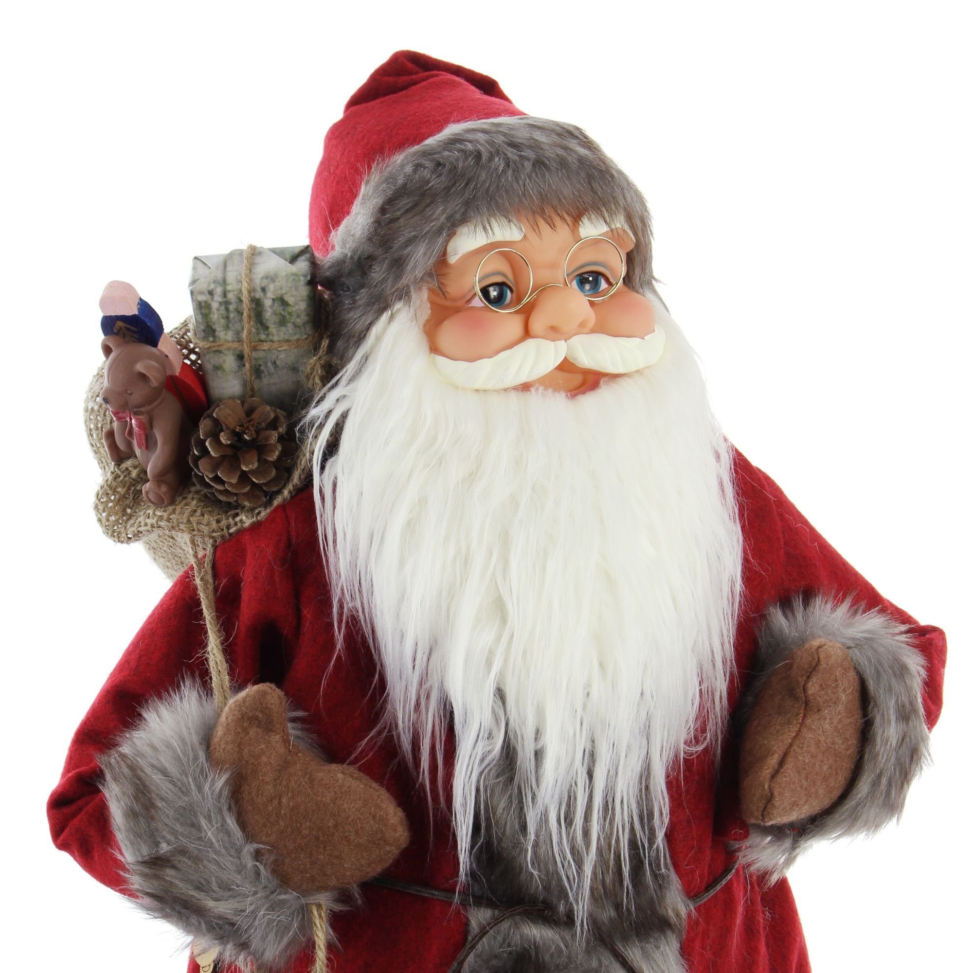 Dekoleidenschaft Weihnachtsmann Dekofigur 