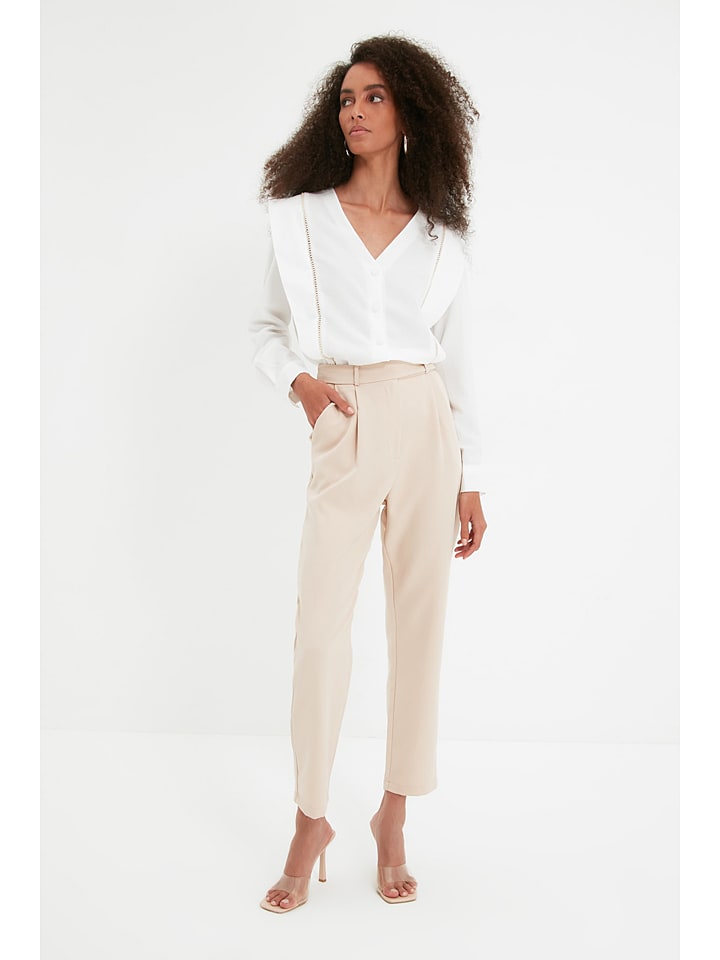 trendyol Hose in Beige günstig kaufen