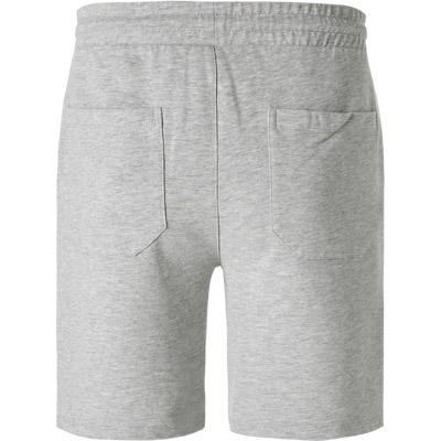 JUVIA, Sweatshorts, Baumwolle, grau meliert