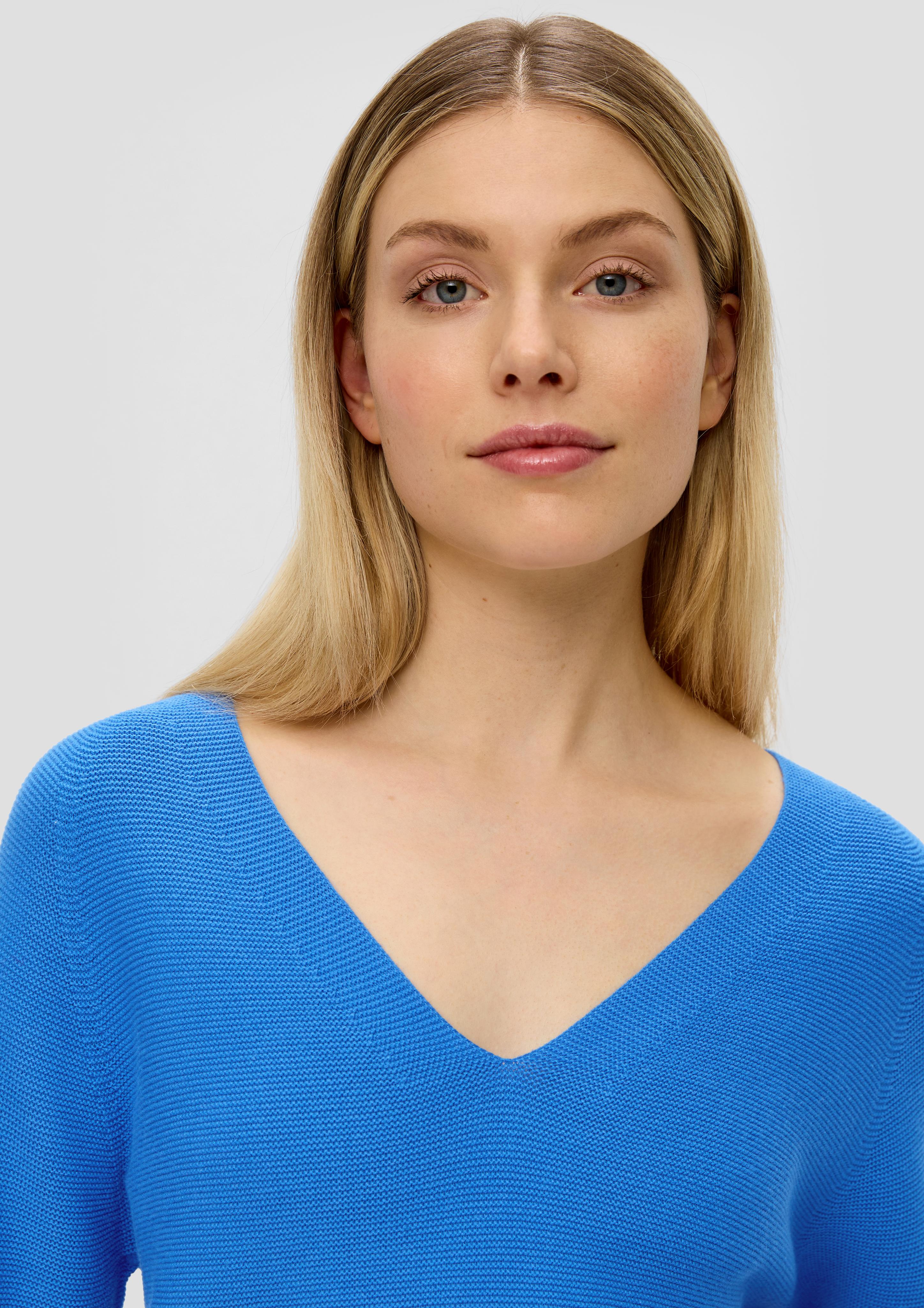 Pullover mit V-Ausschnitt  2145636-5531