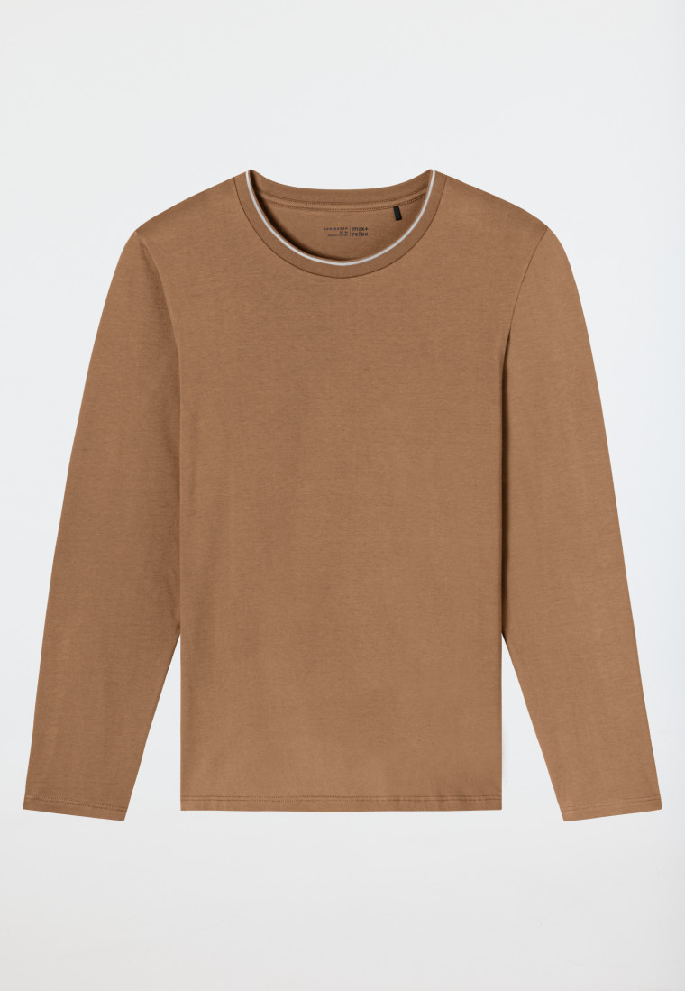 Shirt langarm whisky - Mix+Relax