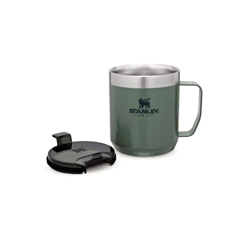 Stanley Campingbecher, Classic Legendary Camp Mug 12oz \/ 350ml Hammertone Green