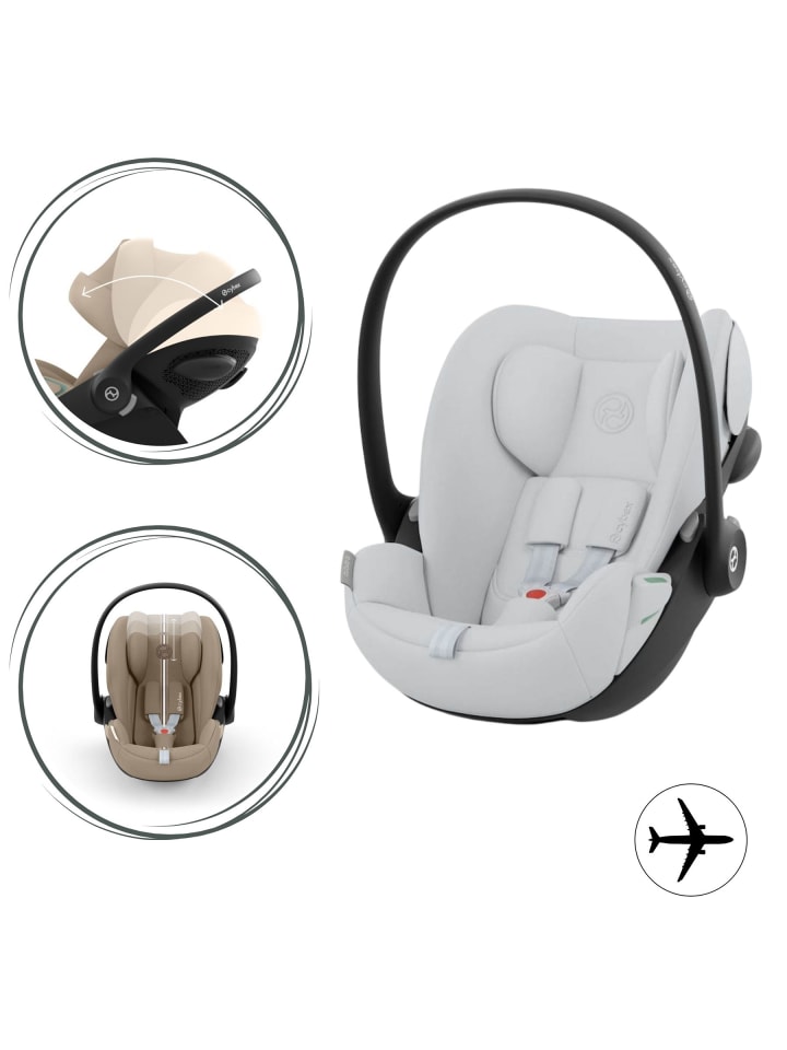 Cybex Cybex Cloud G i-Size Babyschale - Farbe: Fog Grey günstig kaufen onesize