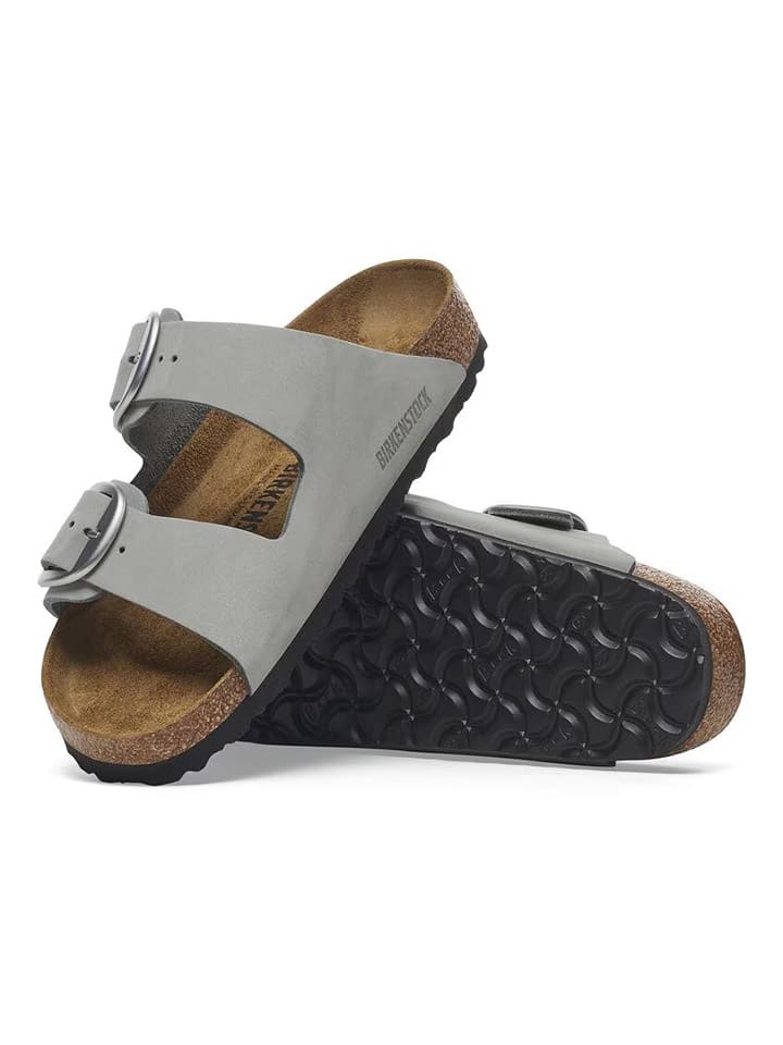 Birkenstock Leder-Pantoletten 