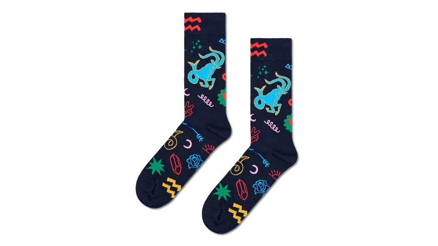 Happy Socks Unisex Socken Capricorn navy