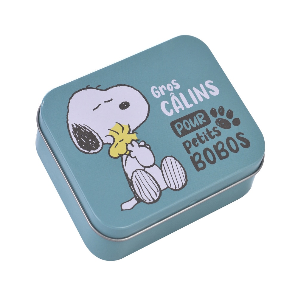 takecare Boite en métal de 24 pansements Snoopy Pansements