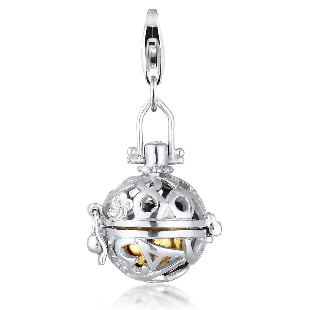Nenalina Nenalina Amulette Chuchoteur d'Anges Balle Sonore Ornement Pendentif Femme - (925 Pendentif