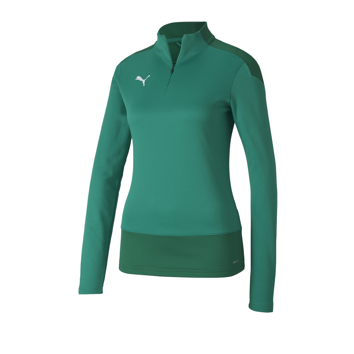 PUMA teamGOAL 23 1/4 Zip Top Damen Grün F05