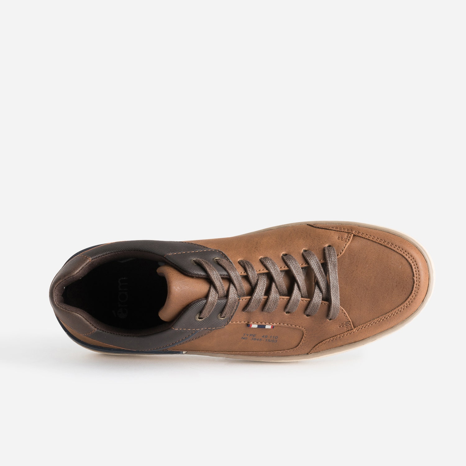 Tennis cognac et marron