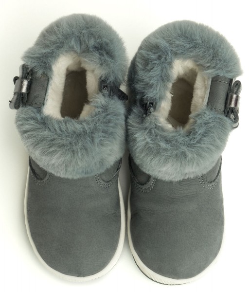 Balducci ~ Leder Winterstiefel ~ Dunkelgrau