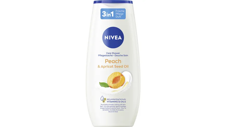 NIVEA Pflegedusche Peach & Apricot Seed Oil 250 ml