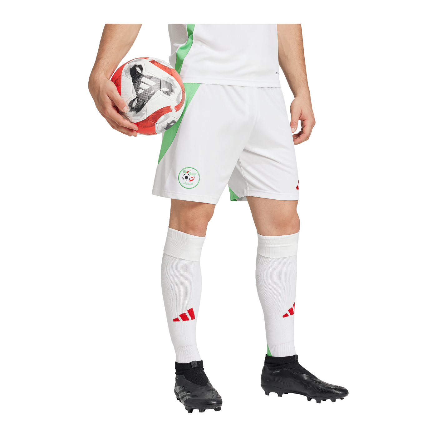 adidas Algerien Short Home 2024 Weiss