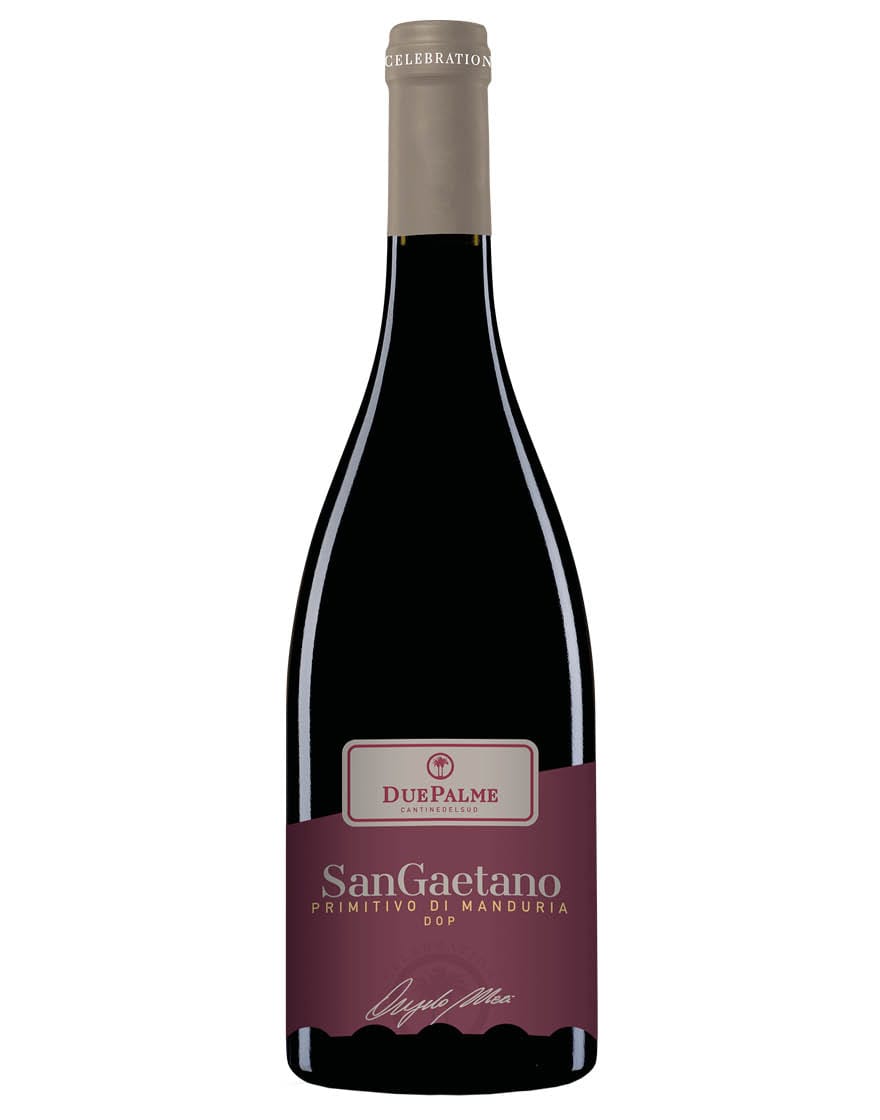 Primitivo di Manduria DOP San Gaetano 2022 Due Palme 0,75 ℓ
