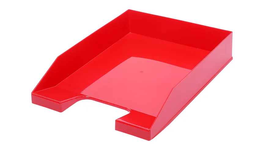 Metzger & Mendle Ablagekorb A4 rot