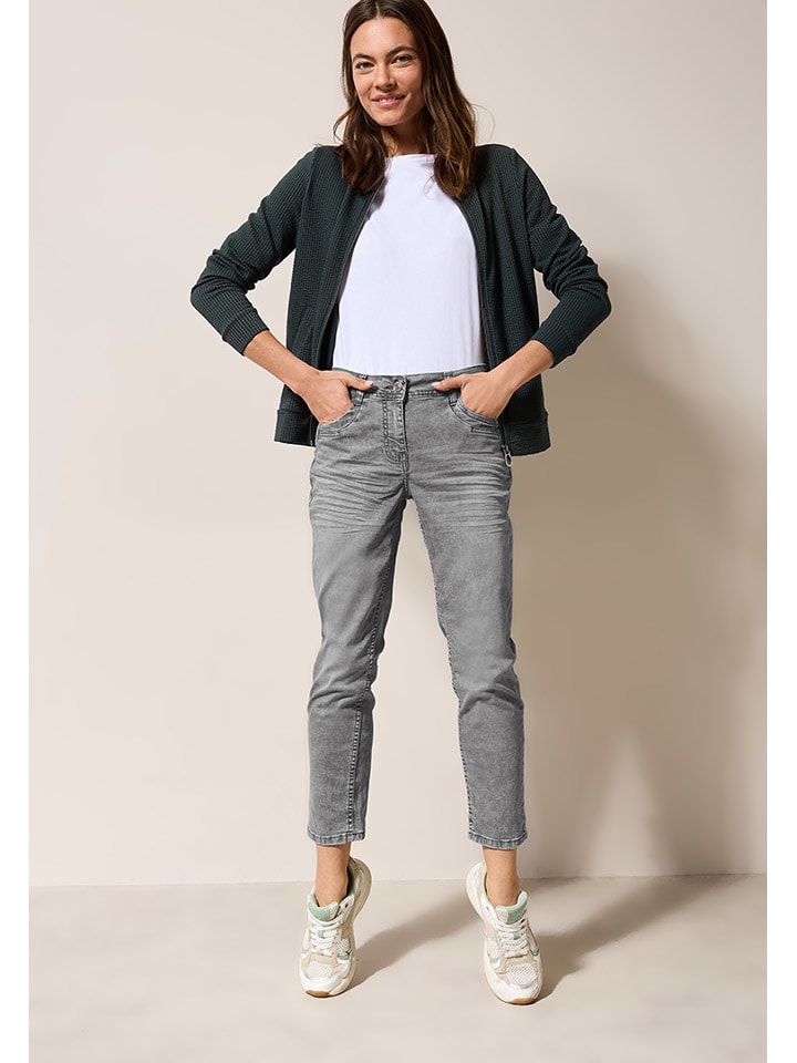 Cecil Jeans - Slim fit - in Grau günstig kaufen