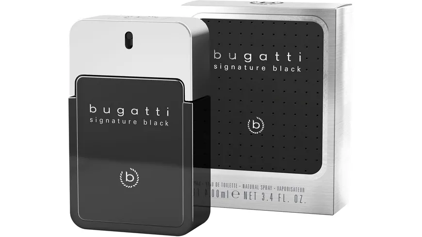 bugatti Eau de Toilette Natural Spray Signature Black 100 ml