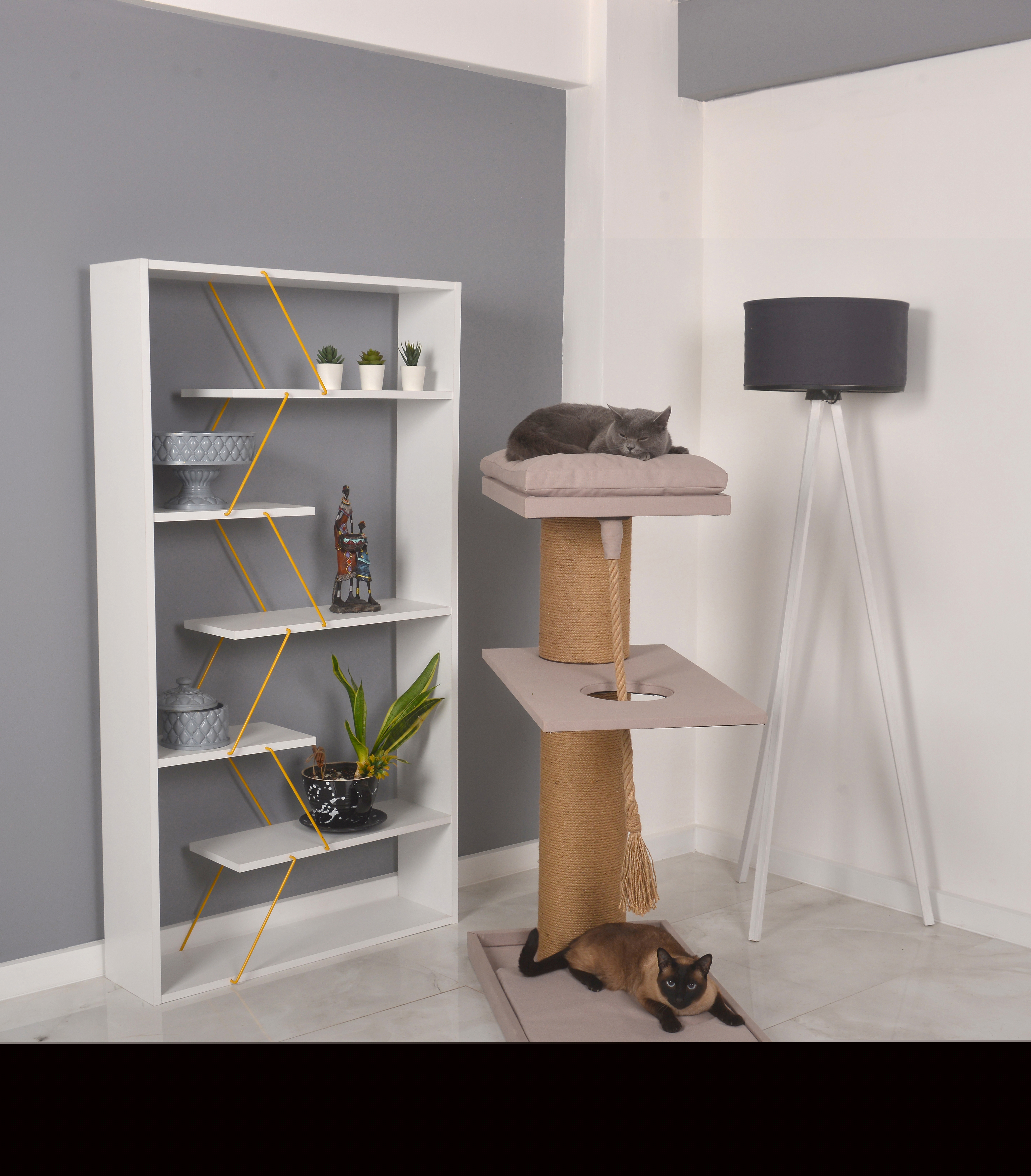 Petliving Kratzbäume Petliving Kratzbaum Lio XXL beige