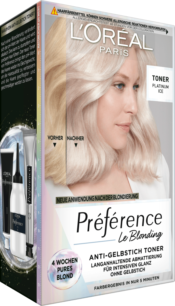 Haartoner 01 Platinum Ice, 1 St