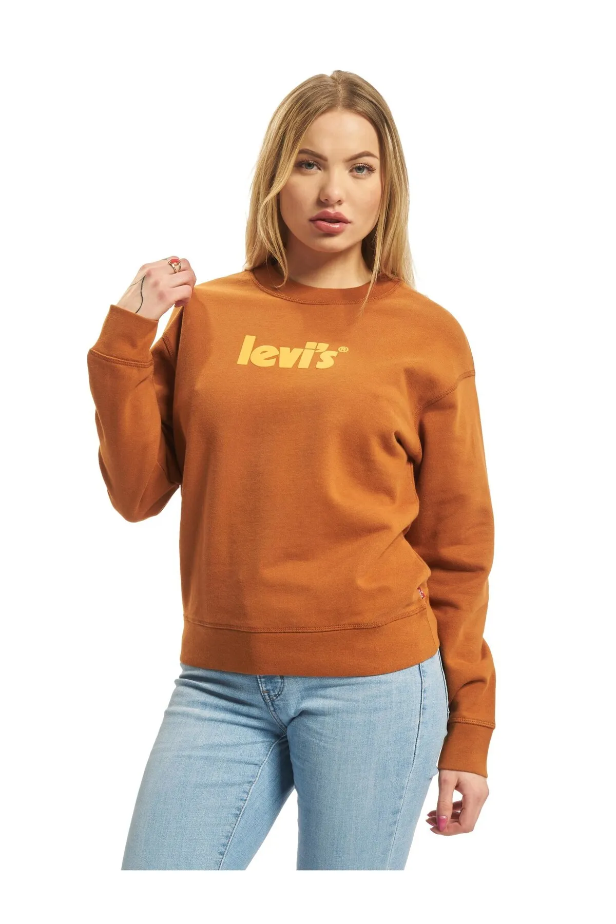Levi&'s  Sweatshirt - Braun - Regular Fit